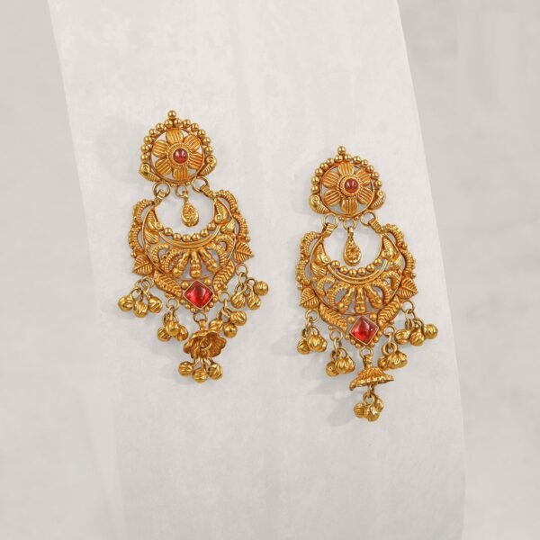 Gold Earrings (22K